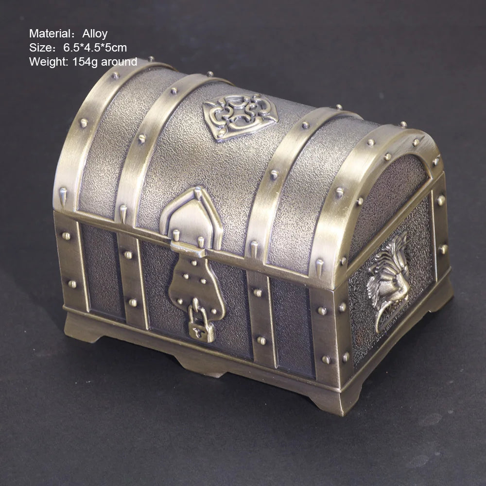 Metal Vintage Jewelry Box