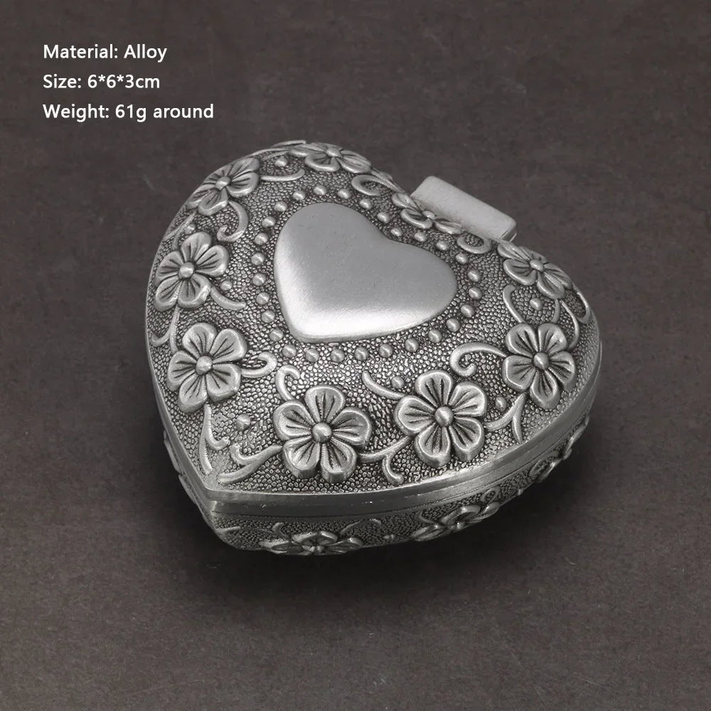 Metal Vintage Jewelry Box