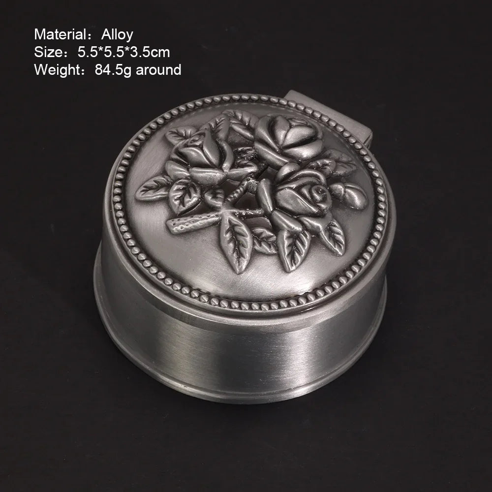 Metal Vintage Jewelry Box