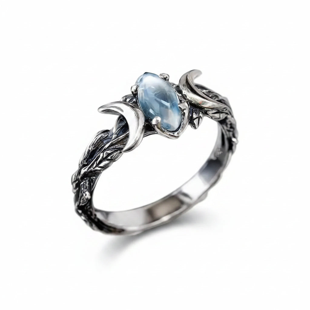 Vintage Natural Moonstone Ring