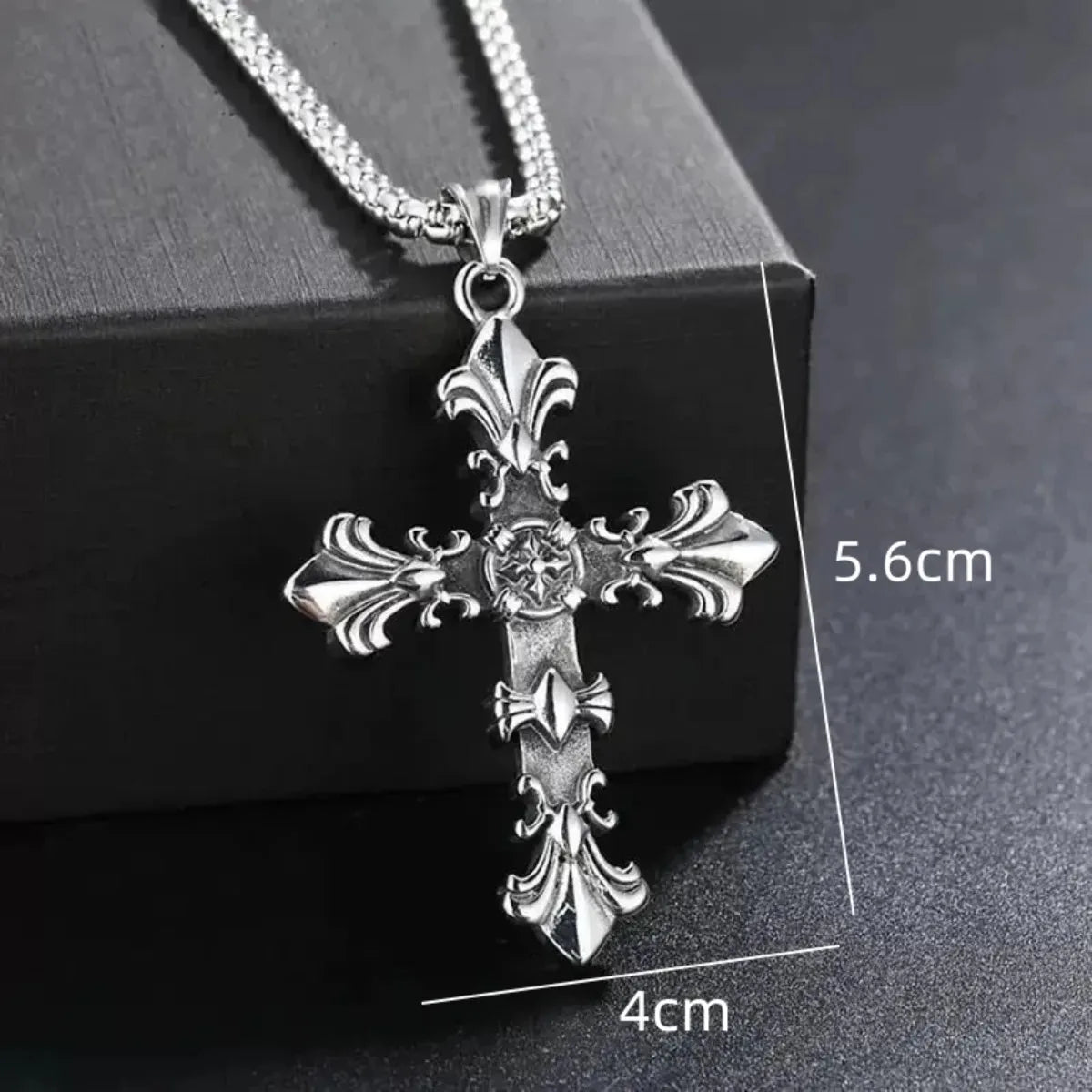 Stainless Steel Cross Necklace