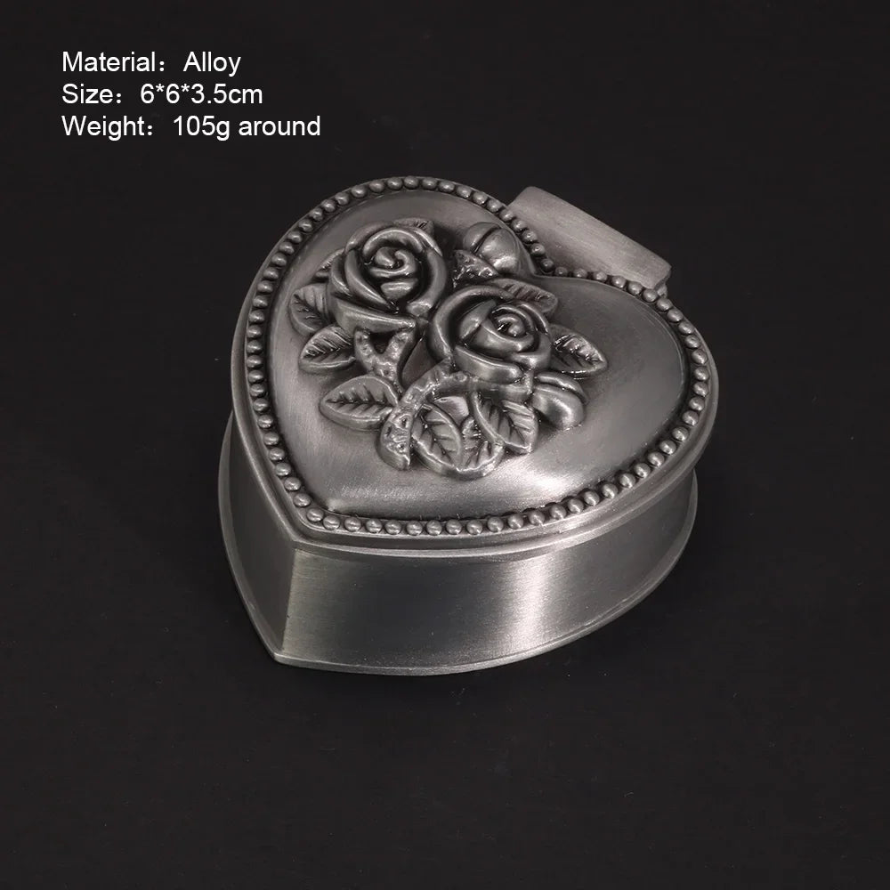 Metal Vintage Jewelry Box