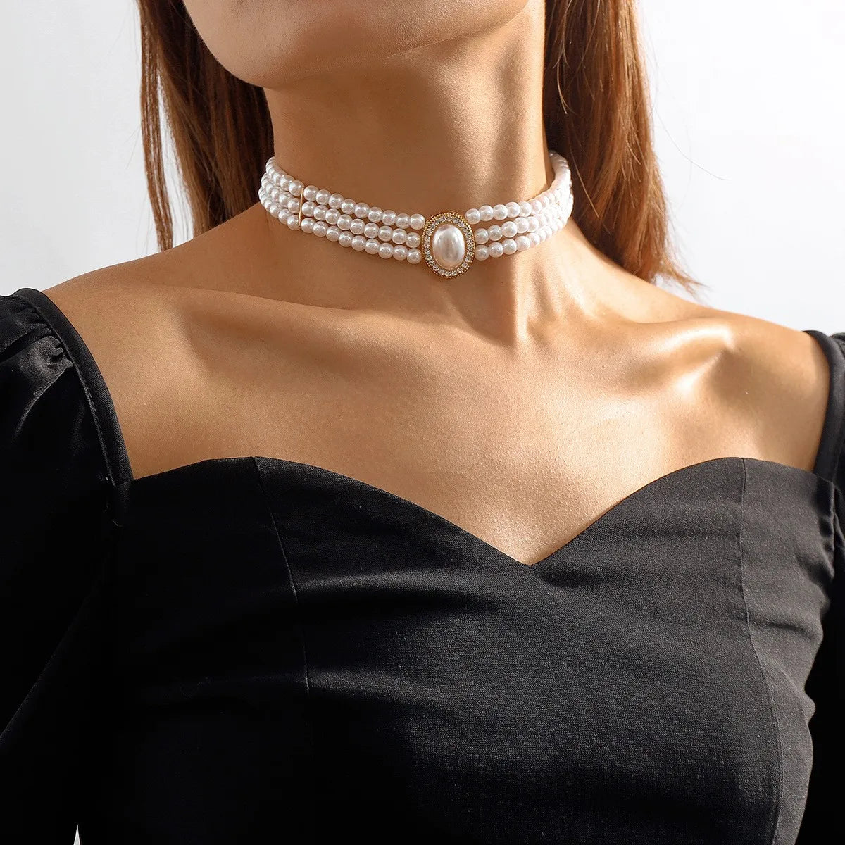 Pearl Necklace Set