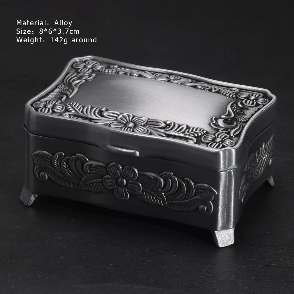 Metal Vintage Jewelry Box