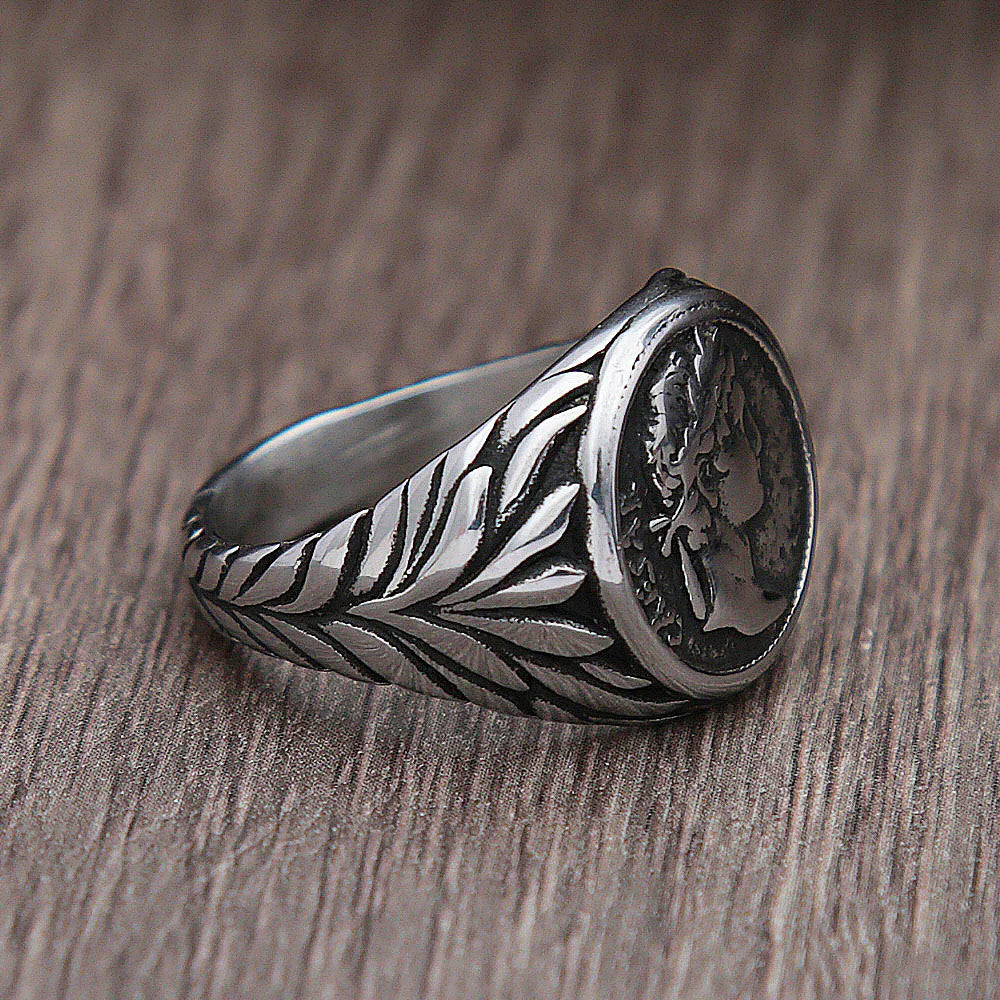 Vintage Roman Empire Caesar Rings