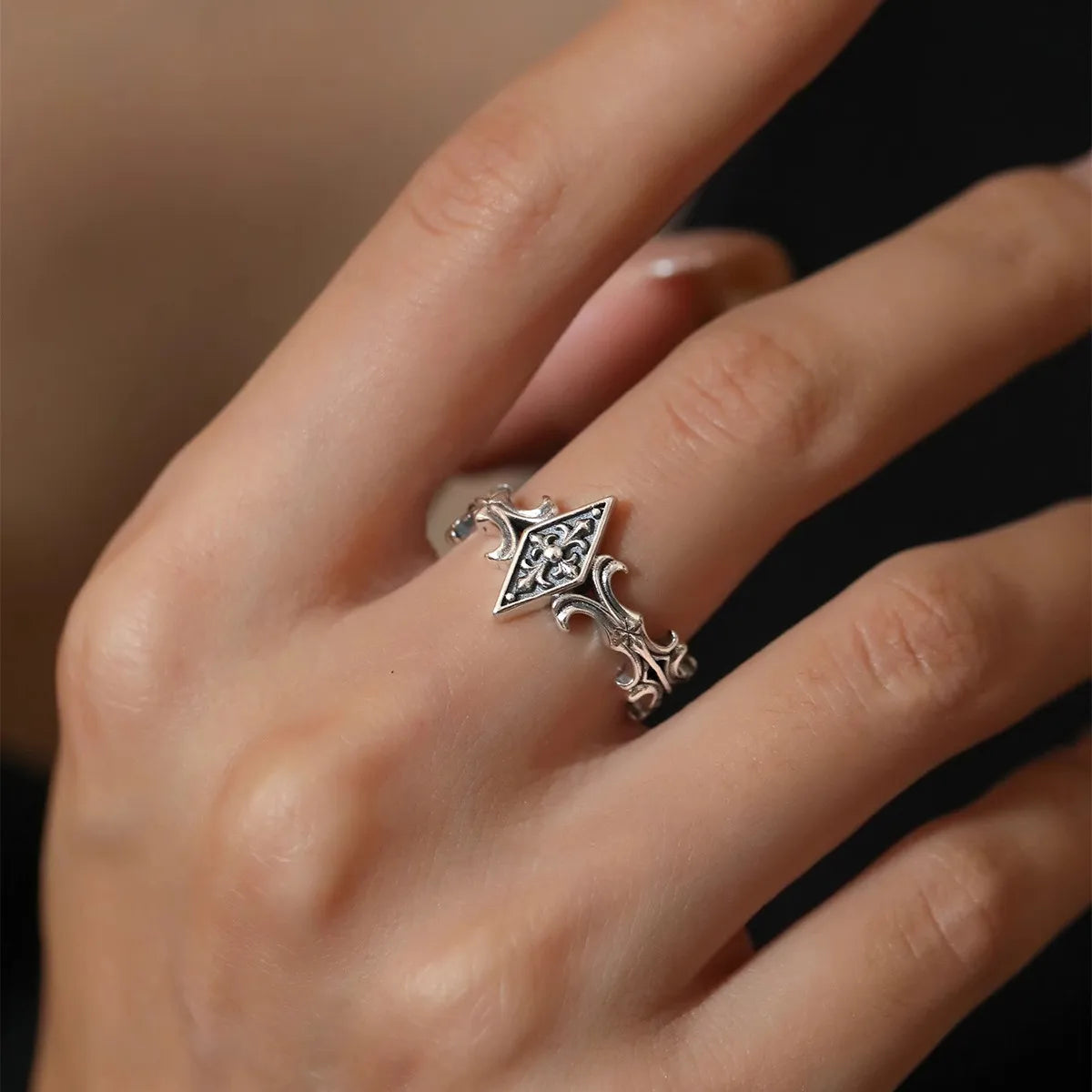 Retro Silver Ring