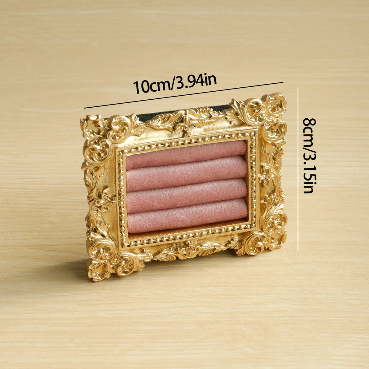 Vintage Gold Ring Display