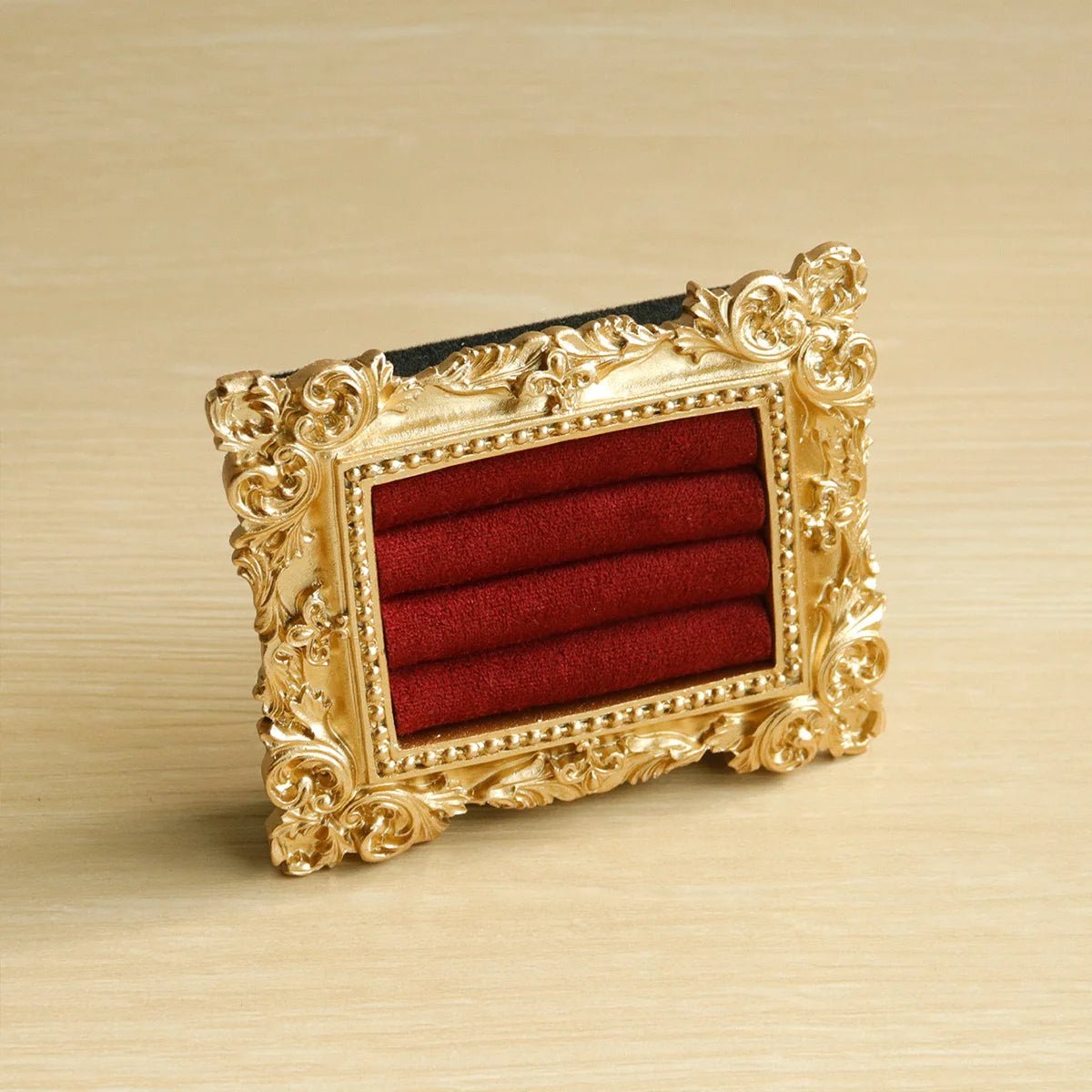 Vintage Gold Ring Display