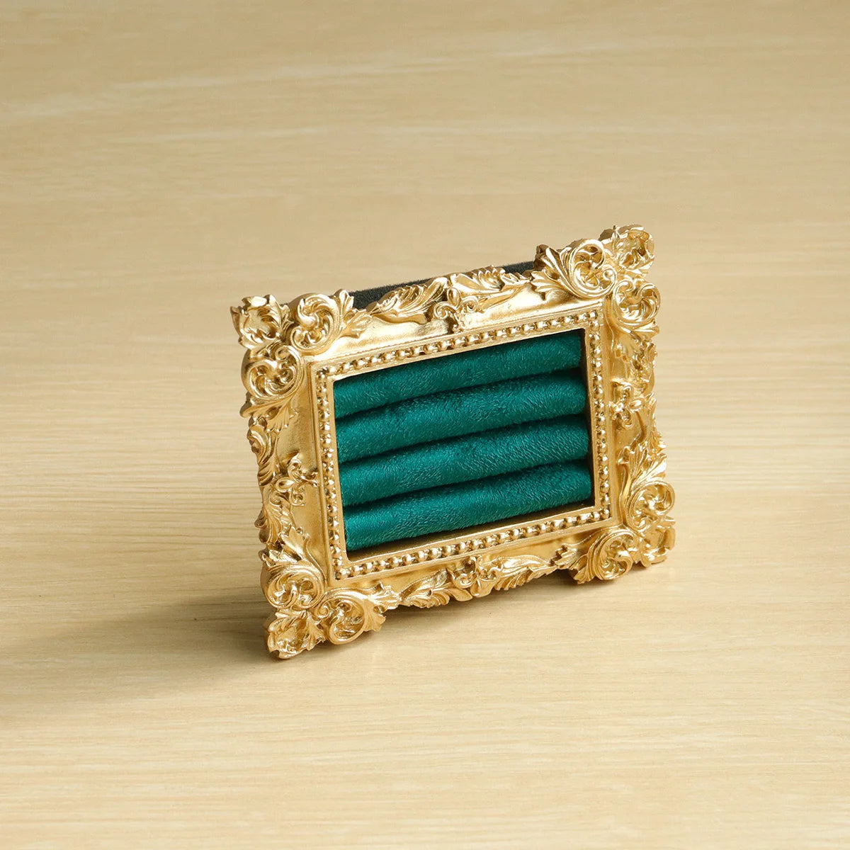 Vintage Gold Ring Display