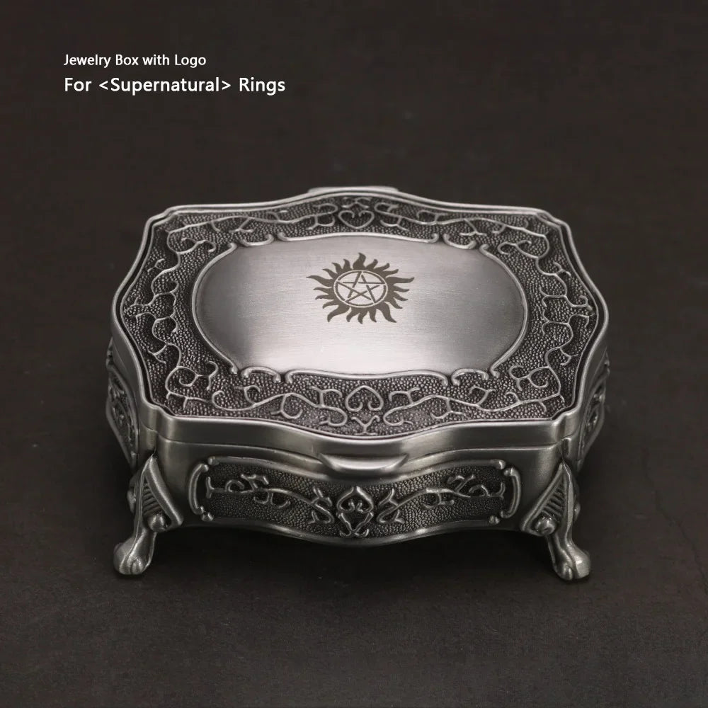 Metal Vintage Jewelry Box
