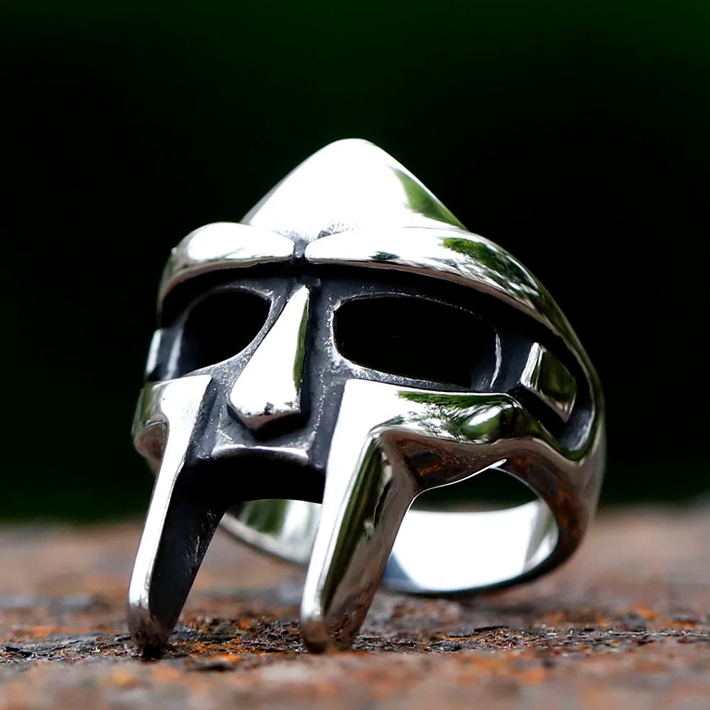 Gladiator Mask Rings