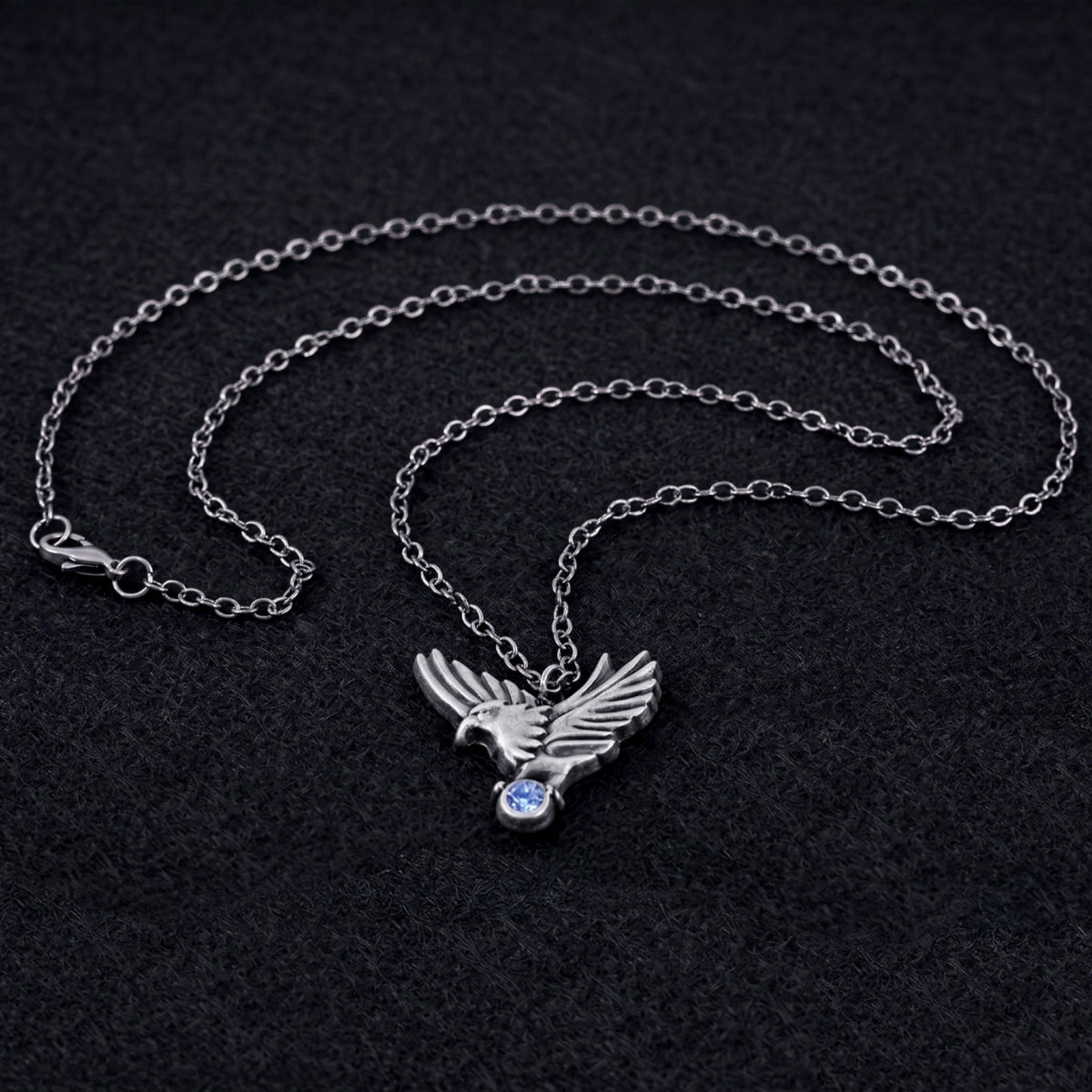 Resident Evil 4 Eagle Ashley Graham Cosplay Necklace Handmade Retro Punk Fashion Jewelry Gamer Gift Party Accessory